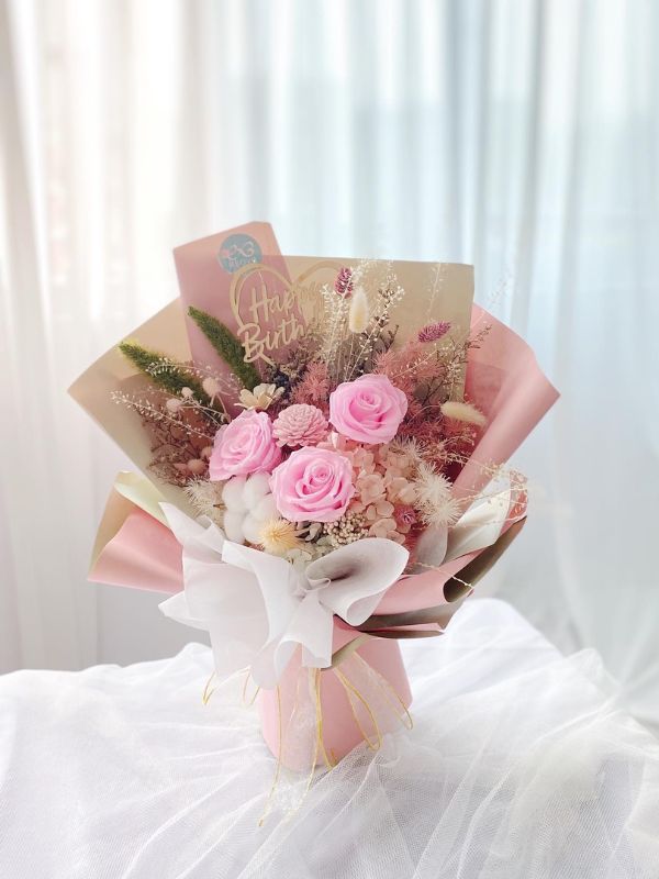 PBQ006 | Blossom Pink<br>(Preserved Flower)